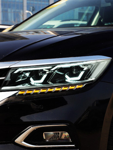 Passat B9 için 2019-2021 VW abd versiyonu yüksek yapılandırma otomatik far projektör Lens yeni LED araba ön lambaları aksesuarları 6000k - Product Image 4