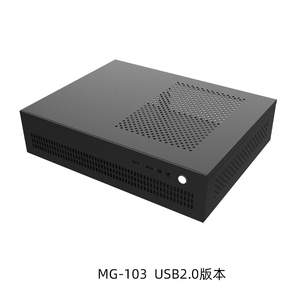 Mini ITX Pc Desktop <strong>Case</strong> Aluminum Office <strong>Computer</strong> <strong>Case</strong> Support Flex 1u PSU Support Itx Motherboard - Product Image 4