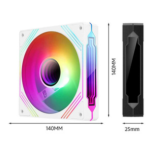 Durable AGRB 14cm AIO Cooler Fan <strong>Computer</strong> Central Processing <strong>Unit</strong> Case Cooling <strong>System</strong> Fans &amp; Cooling Product - Product Image 2