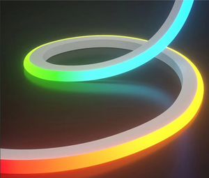 10*20mm 12v/24v Magic Color <strong>LED</strong> <strong>Tape</strong> Programmable DMX RGB <strong>LED</strong> Separated Neon Flex <strong>LED</strong> Light Strip Silicone IP67 Rated - Product Image 4