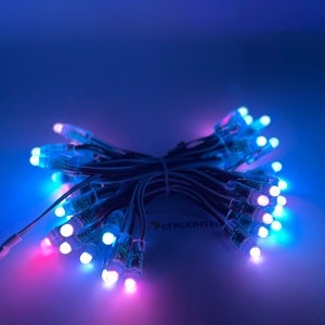 50 Stück WS2811 IC RGB Voll farbe 12mm Pixel Digital adressierbar 12V Traum farbe LED Pixel Modul IP68 Wasserdichtes Licht - Product Image 4