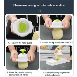 Hot <strong>Selling</strong> Kitchen 22 in 1 Manual Vegetable Chopper Slicer Fruit Potato Onion <strong>Cutter</strong> Vegetable <strong>Cutter</strong> - Product Image 5