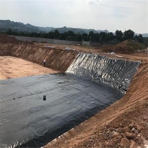 Endüstriyel stil HDPE HDPE balık gölet Liner 1.5mm LDPE/LLDPE geomembran depolama için mayın 60mil 80mil HDPE astar - Product Image 4