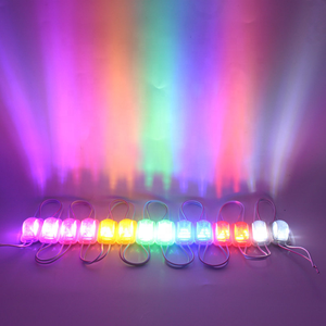 DC12V/24V 2835โมดูลการฉีด LED แสงสีขาวสีแดงสีเขียวสีฟ้าสีชมพูจอแสดงผล RGB แฟลชไดโอดแหล่งที่มาสำหรับการโฆษณา - Product Image 3