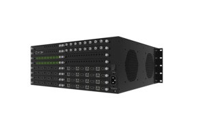 マルチフォーマット拡張可能モジュラーマトリックスAVスイッチャーHDbasetマトリックス16x1610x10HDMIマトリックス - Product Image 2