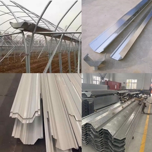 Chất Lượng Cao Di Động Nhà Kính Mưa Vòi Nhôm Máng Xối Máy Cho Nhà Kính Máng Xối Cuộn Tạo Thành Máy - Product Image 2