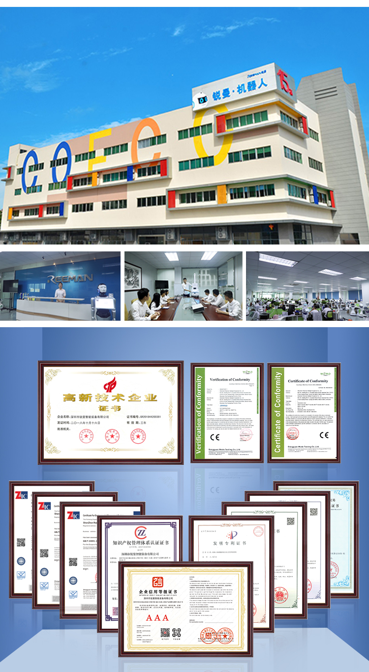 Unmanned security and disinfection robot autonomous robots in healthcare intelligent gas spraying disinfect robot