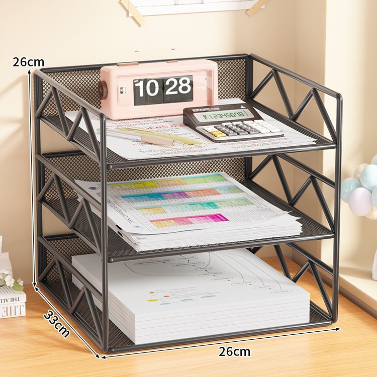 122 Three-layer black - vertical style 26*33*26