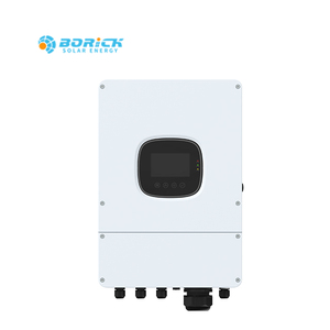 混合太阳能逆变器3相5.5kw Mppt 100a光伏输入500vdc 48v电池，带并联功能