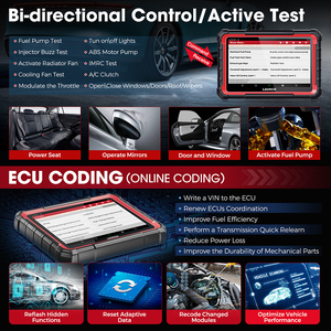 Launch X431 PRO ELITE, herramientas de diagnóstico OBD2 para todos los sistemas, lector de código automotriz, codificación ECU de coche con 32 reajustes de programación