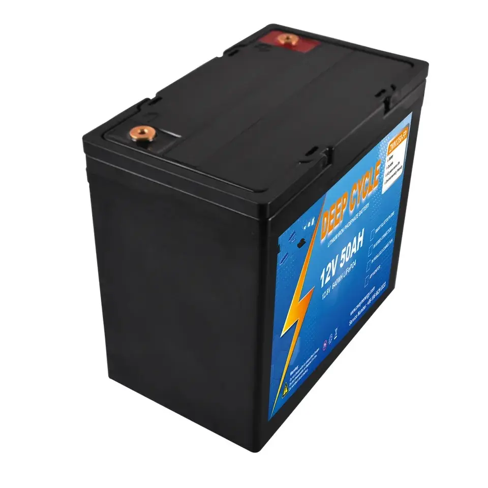 12 V 50 Ah Lithium-Solarsystem Lifepo4 Batterien Solarstrom-/Energie-Speicher-Batterie Lifepo4 Batteriepack