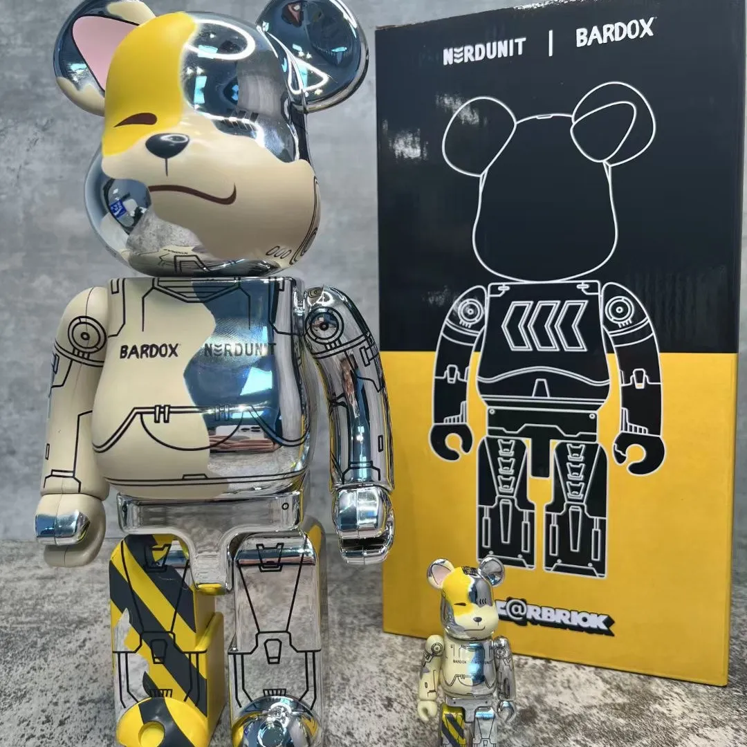 Statue Bearbrick 400 personnalisée à différents motifs pour la décoration de la maison