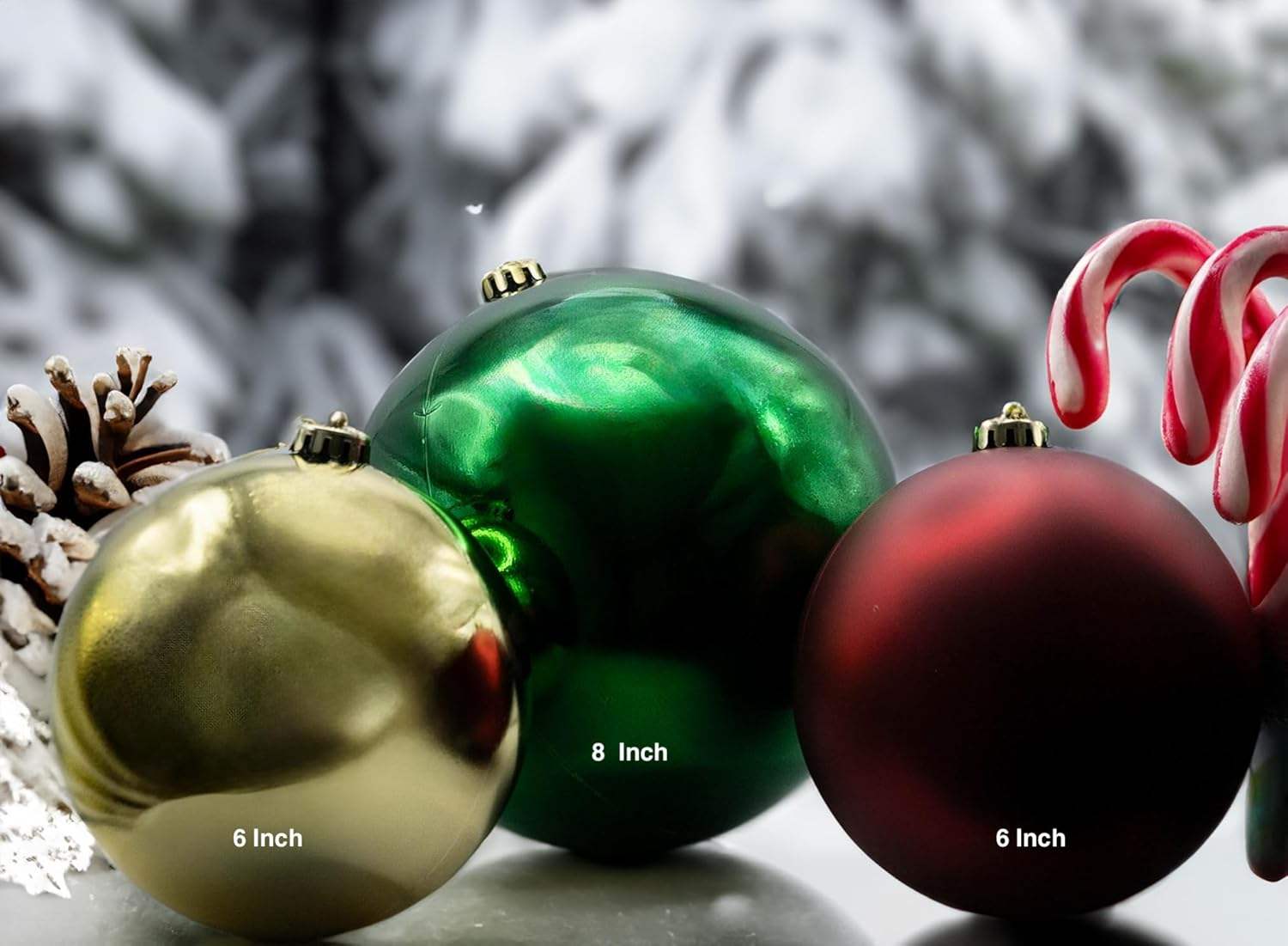 กล่องลูกบอลคริสมาสต์14ชิ้น