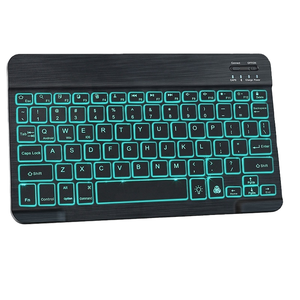 Combo de ratón con teclado USB inalámbrico retroiluminado LED ultrafino para Juegos de oficina Compatible con iPad IOS Android Windows Laptops - Product Image 4