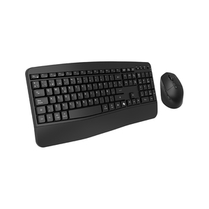 Nuevo teclado y ratón con diseño de inclinación ergonómico inalámbrico Bluetooth de 2,4G Combo 4 DPI ratón con rueda bidireccional ajustable para oficina - Product Image 3