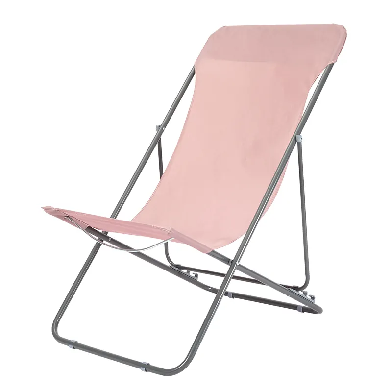 Sedia da campeggio leggera portatile Oeytree 600D oxford regolabile Design personalizzato pieghevole sedia da spiaggia