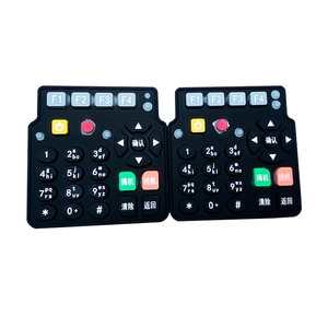 Customizable Waterproof Silicone Rubber <strong>Computer</strong> <strong>Keyboard</strong> Soft-Touch <strong>Keys</strong> &amp; Foldable Membrane Switch Keypad OEM Product - Product Image 3