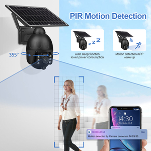 Monitor de vídeo inalámbrico inteligente HD 1080P nueva cámara de energía solar de seguimiento cámara de red Wifi de detección humana - Product Image 5