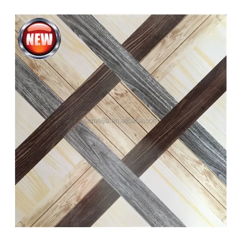 Techo decoración impermeable de madera blanca de mármol 595 de 603 de Pvc de diseño de Panel de yeso