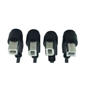 免费样品定制USB 2.0 a公到下角度USB 2.0 B公打印机电缆 - Product Image 4