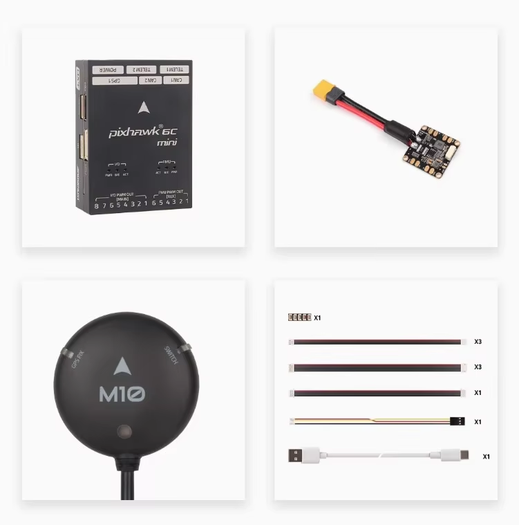 Contrôleur de vol modèle A + alimentation PM06-14S + GPS M10