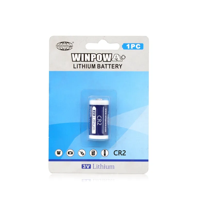 Bateria de lítio cr2 3v com 850mah