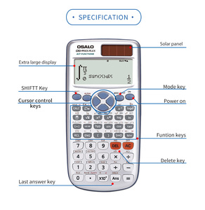 Multifunktion ale wissenschaft liche Funktion Wissenschaft licher Rechner os-991es Plus Kunden spezifisches Logo Wissenschaft licher Rechner Schul zubehör - Product Image 4