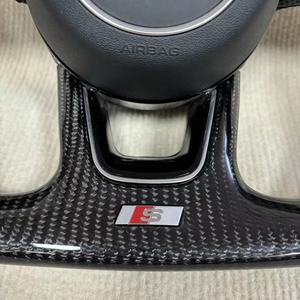 Suitable for Carbon Fiberrs7 C7 A3 A6 Q8 <strong>audi</strong> <strong>A4</strong> <strong>B8</strong> Steering Wheel