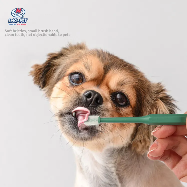 الحيوانات الأليفة فرشاة أسنان فرشاة أسنان الكلب القط فرشاة أسنان 360 درجة القط العناية بالأسنان تنظيف الحيوانات الأليفة فرشاة الأسنان