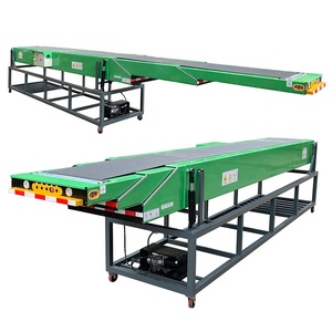 Camión cisterna Carga Brazo de descarga Sistema de transferencia móvil Tornillo pequeño con motor Cinta transportadora telescópica - Product Image 4