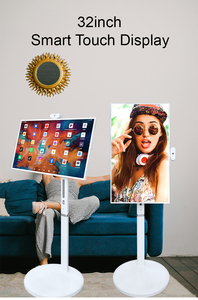 32 дюймов Большой экран в режиме ожидания сенсорный экран Android 12,0 TV Smart TV вращение высокой четкости ЖК-экран для развлечений - Product Image 3