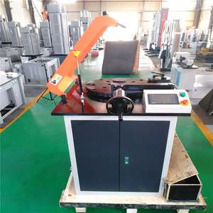 GW-50B pozitif ve negatif bükme güç testi makinesi 50mm cam malzeme için çelik çubuk donatı elektronik ASTM615-89