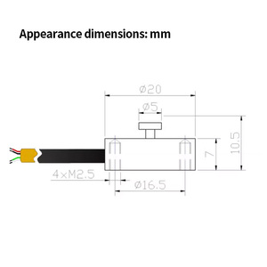 Sistema di test tattile misura piccola misura forza peso Micro pesatura sensore di peso cella di carico in miniatura - Product Image 4