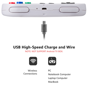 USB 2.4GHz <strong>Wireless</strong> SNES <strong>Controller</strong> Gamepad Compatible with PC MAC Raspberry Pi Linux - Product Image 3