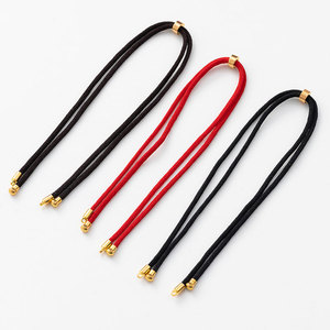 Cuerdas de cuerda para fabricación de collares y joyas, colgante hecho a mano, cuerda trenzada ajustable - Product Image 1