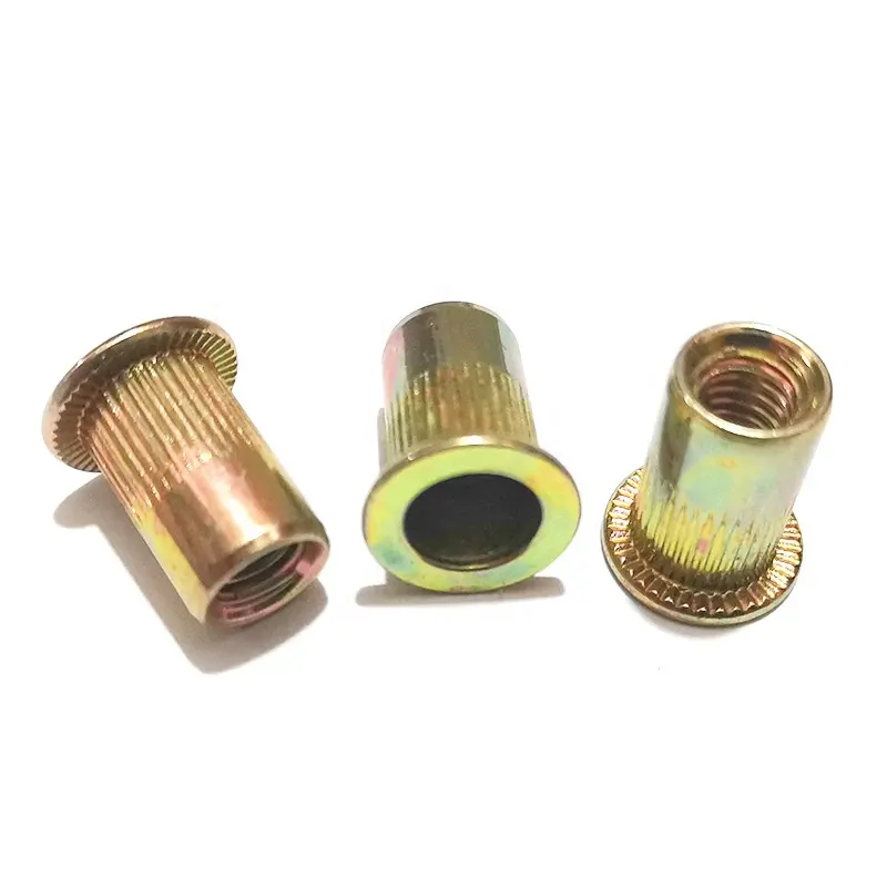 Chất lượng cao M16 M3 M8 M4 ràng buộc mặt bích countersunk thép không gỉ Flat Head M6 mù đinh tán Nut Nuts Set