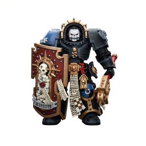 High Quality Joytoy Ultramarines Chaplain in Terminator Armour 1/18 Model Action Figures <strong>Warhammer</strong> 40K for Collection - Product Image 1
