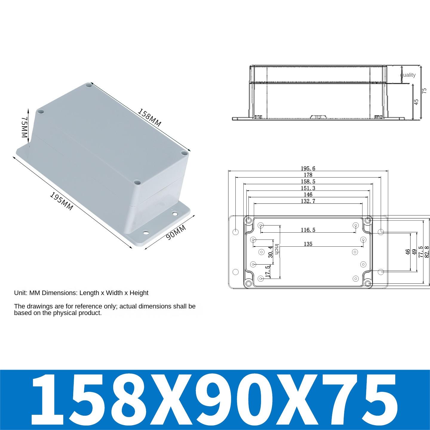 158*90*75mm