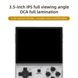 คอนโซลเกมย้อนยุคแบบพกพาหน้าจอ IPS 3.5นิ้วเครื่องเล่นเกมแบบใช้มือถือเข้ากันได้กับระบบลินุกซ์ - Product Image 4