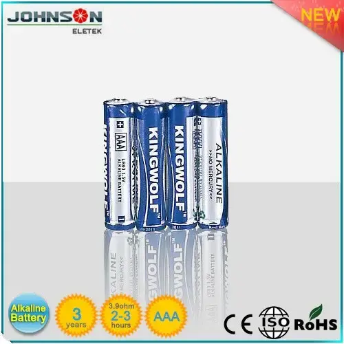 Заводская цена OEM/ODM Супер блистерная карта 24 шт. упаковка 1200 Mah 1,5 v сухая ячейка № 7 № 7 Am4 Lr03 Aa щелочная батарея Aa