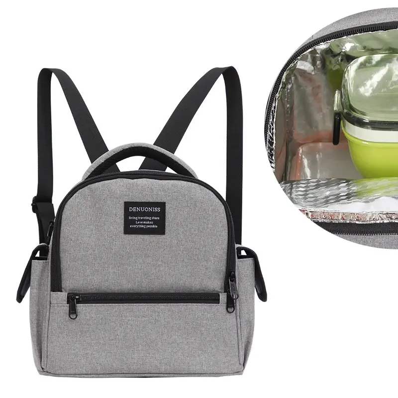 Großhandel Fabrik maßge schneiderte Kinder Thermo Rucksack Hochwertige Lunch Bag für Kinder Günstige Picknick Hot Food Box Bag