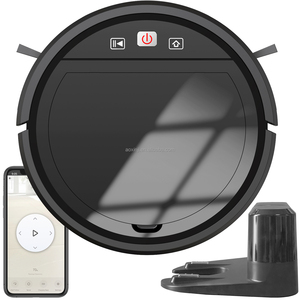 Otomatik robotlu süpürge kendini şarj elektrikli süpürge Robot temizleyici WiFi App kontrolü akıllı süpürme robotlu süpürge ile paspas - Product Image 2