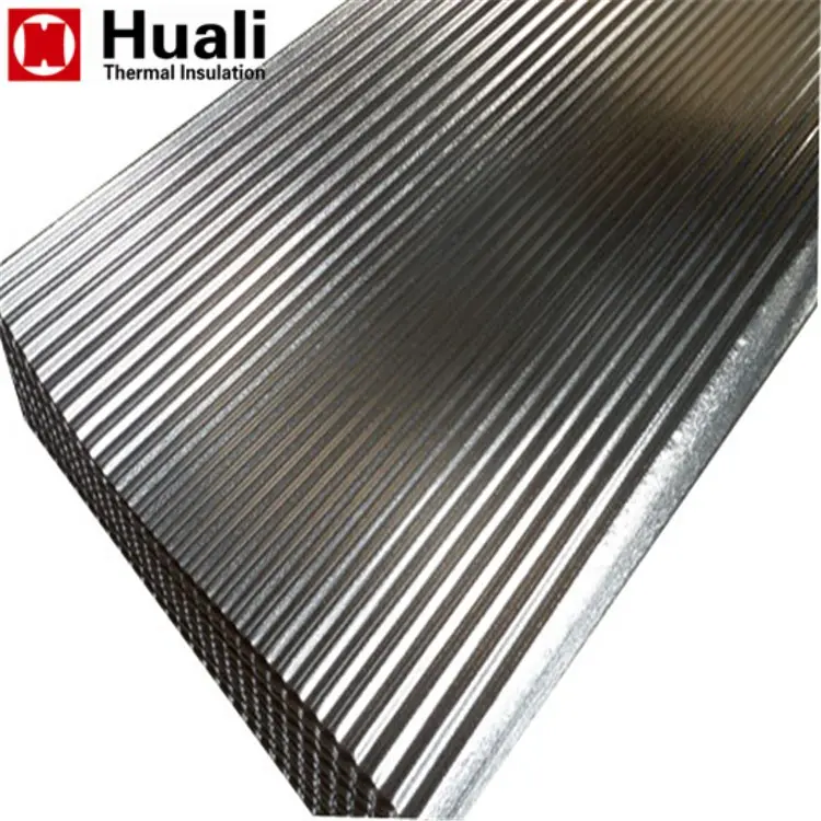 Ondulato foglio di metallo di isolamento foglio di alluminio ondulato fogli di alluminio prezzo