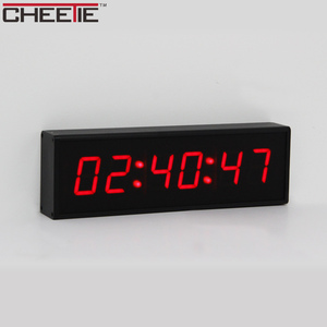 CHEETIE CP13 Timer per il conto alla rovescia a LED per montaggio a parete con Display a 6 cifre orologio da parete digitale a batteria - Product Image 3