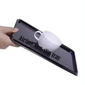 可热纸托盘矩形，热食品纸托盘，一次性纸托盘pp食品托盘 - Product Image 1