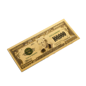 可收藏纪念美元澳元金箔纸币定制各种镀金纪念钞 - Product Image 5