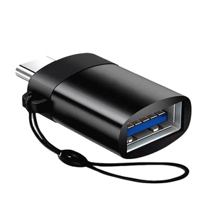 金属外壳Usb C OTG适配器Usb C型公到Usb A母