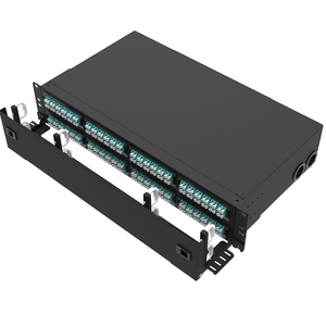 Caja de módulo de preunión ligera de personalización OTRANS, tablero de distribución de fibra fija, Panel de conexión de fibra óptica ligero, negro - Product Image 2