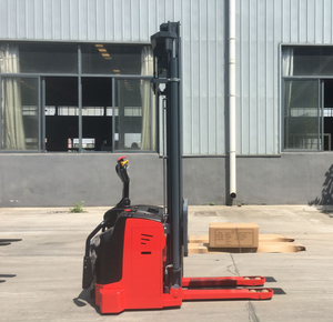 Elektrikli istifleyici 2 ton 4400lbs kapasite maks. Kaldırma yüksekliği 5M akülü stand-on istifleyici elektromanyetik frenleme ile - Product Image 6