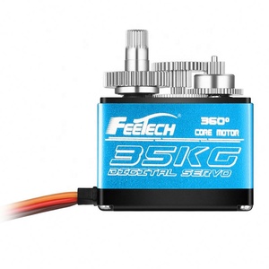 FEETECH FT6325M FT6335M Digital <strong>Servo</strong> 7.4V 25KG 35KG 360 Degree Magnetic Steel Gear <strong>Servo</strong> for RC Cars Plane Quadcopter